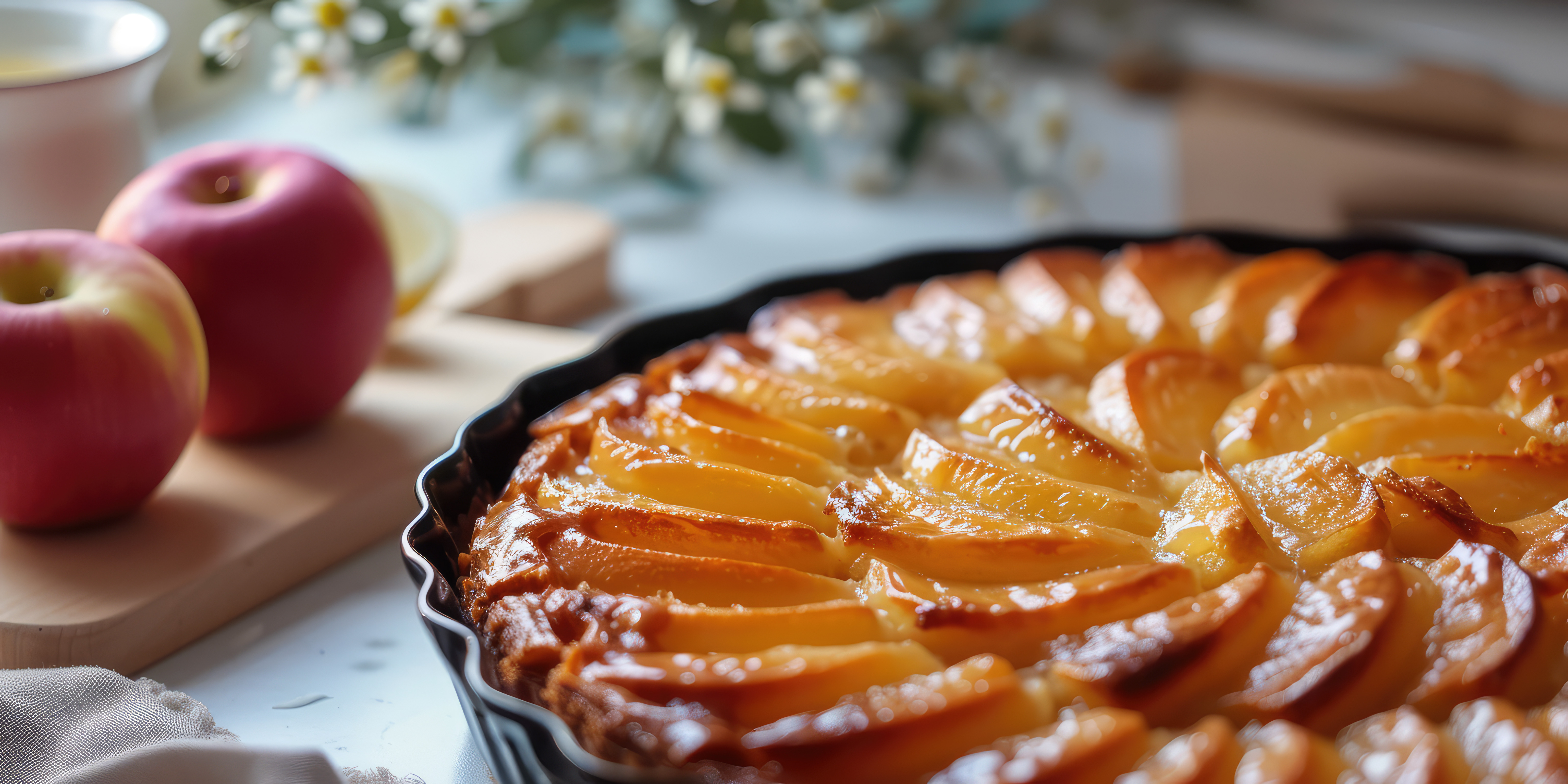 Tarte tatin aux pommes et caramel au beurre salé 1 adobestock 720424836